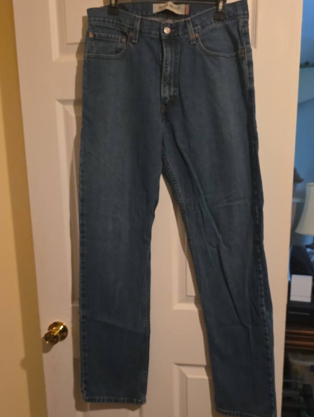 Levi's Men's Straight Leg Denim Jeans - Medium Blue
